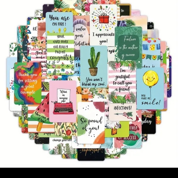 72 piece cards motivational, inspirational cards - Picture 3 of 6